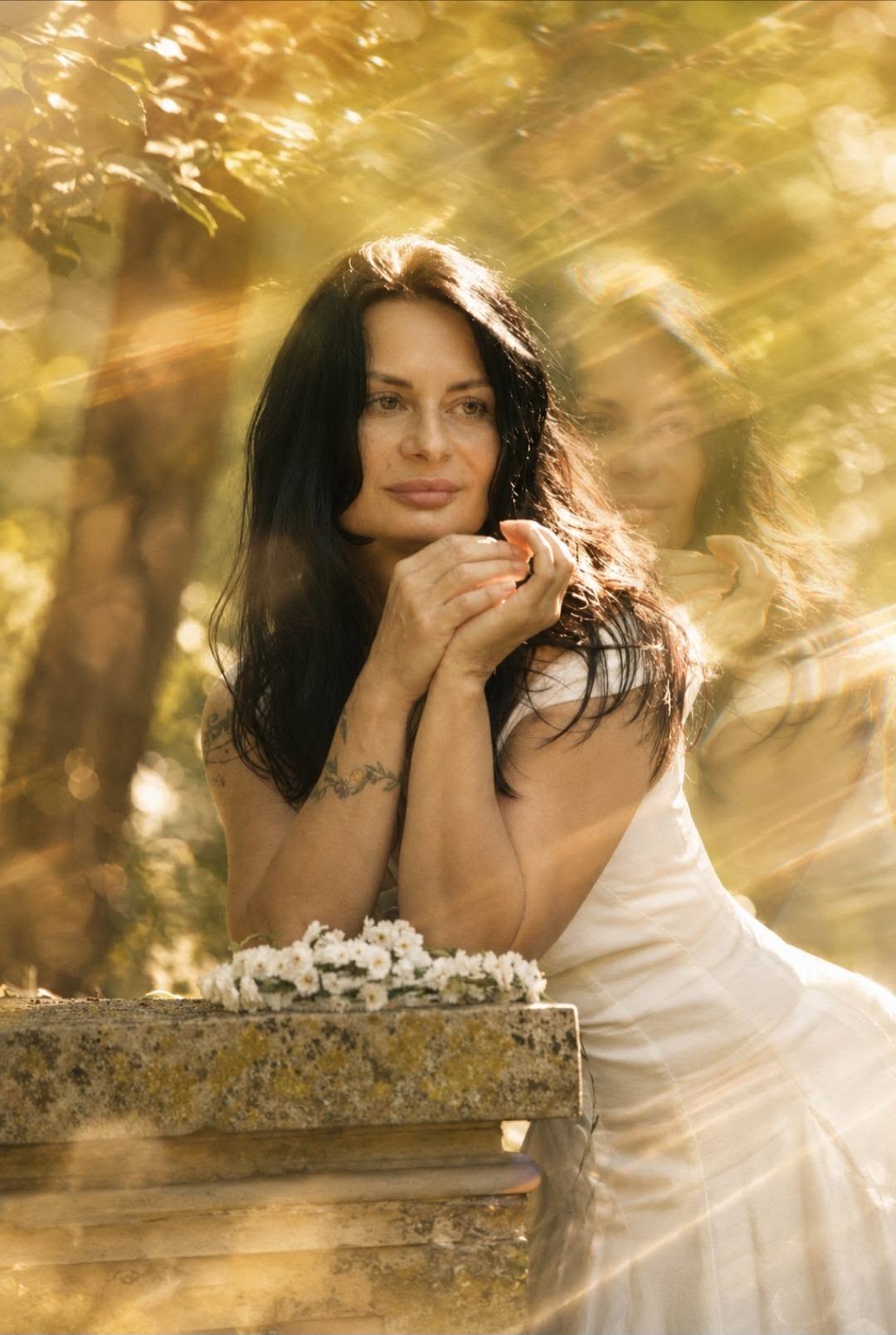 Portrait in golden light
